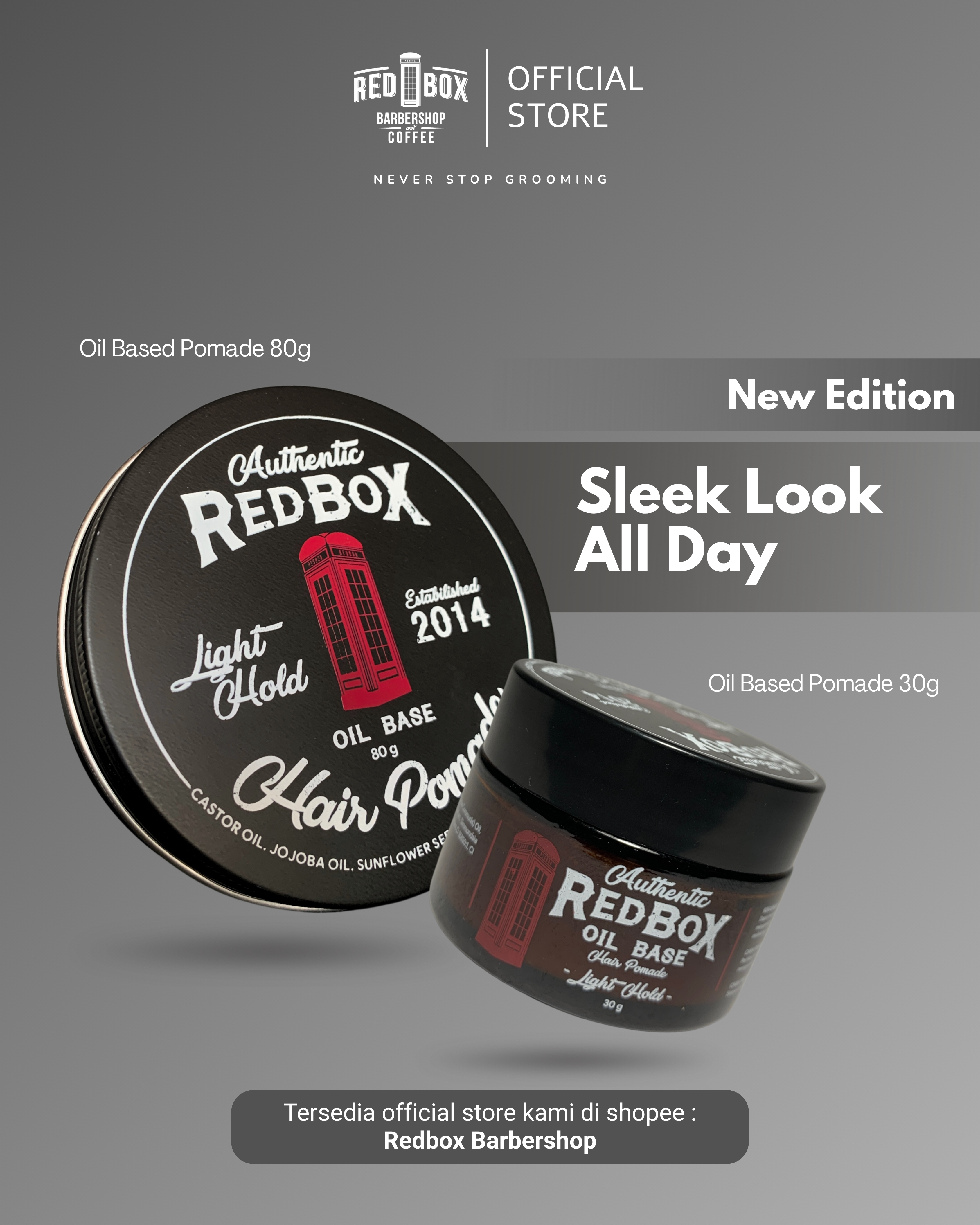 Redbox Pomade Waterbased